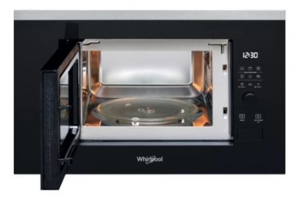 Microondas integrable Whirlpool WMF201G, Negro, 20 L, 800 W, Grill