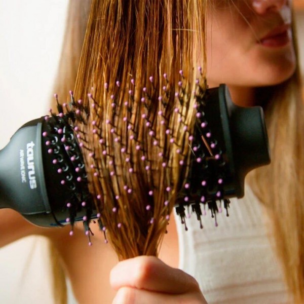 Moldeador de pelo Taurus AIR WAVE IONIC, 1.200W, Iónico