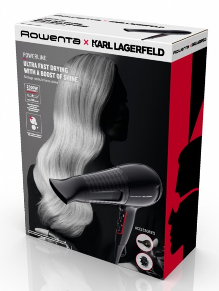 Secador de pelo Rowenta Werline 3 Karl Lagerfeld CV591L.