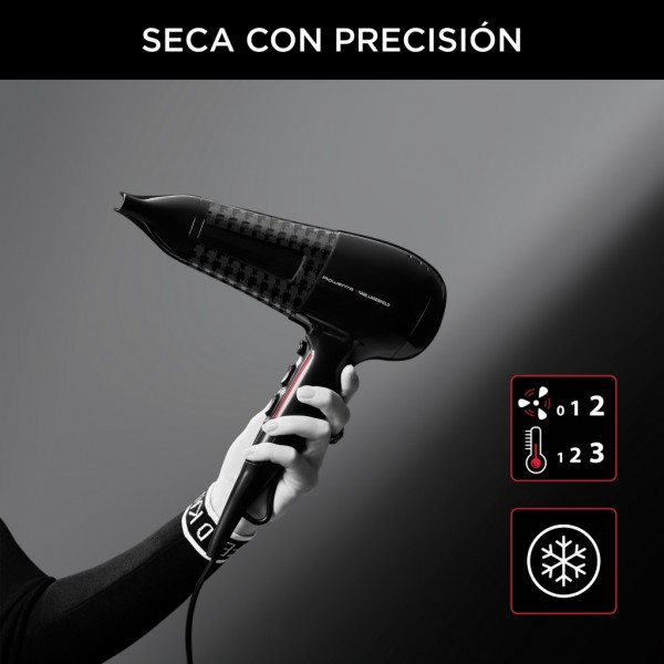 Secador de pelo Rowenta Werline 3 Karl Lagerfeld CV591L.