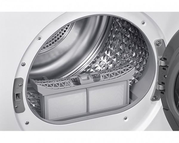 Secadora Samsung DV5000C, Blanco, 8 kg, Bomba de calor, A++