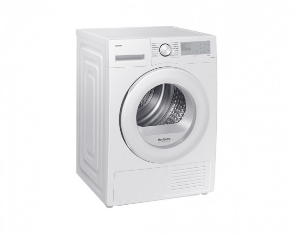 Secadora Samsung DV5000C, Blanco, 8 kg, Bomba de calor, A++