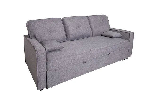 Sofá Cama Malmo 90 Dax Sofá tapizado 3 plazas Gris