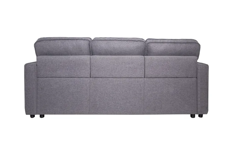 Sofá Cama Malmo 90 Dax Sofá tapizado 3 plazas Gris