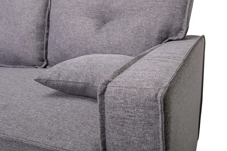 Sofá Cama Malmo 90 Dax Sofá tapizado 3 plazas Gris