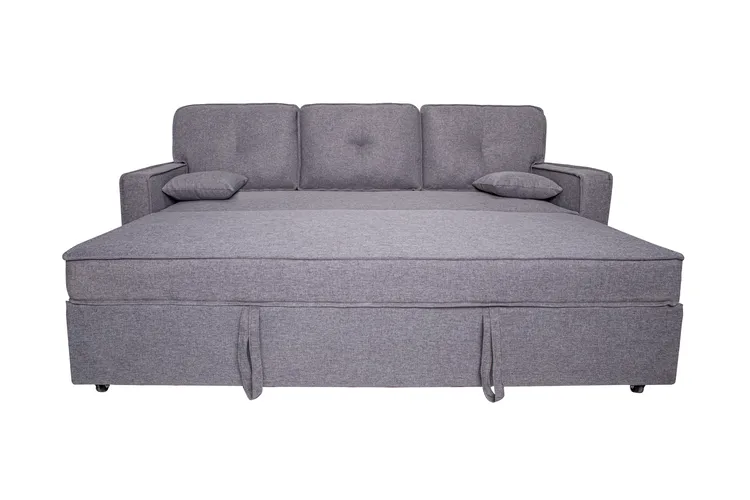 Sofá Cama Malmo 90 Dax Sofá tapizado 3 plazas Gris