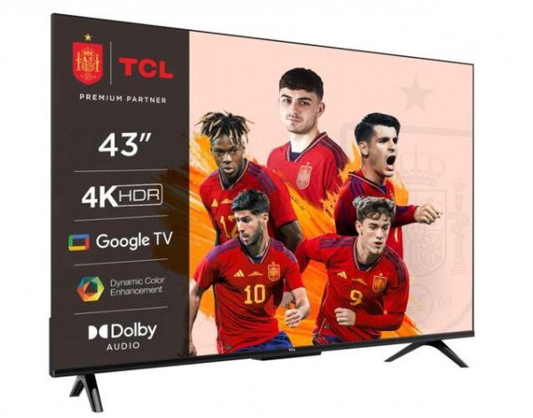 Televisor 43 pulgadas TCL 43P631 4K Smart TV Android 