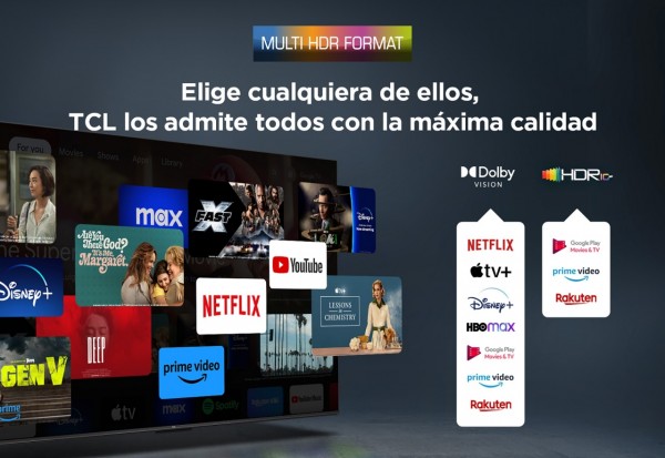 Televisor TCL 43P755 UHD WCG Dolby Atmos & Dolby Vision