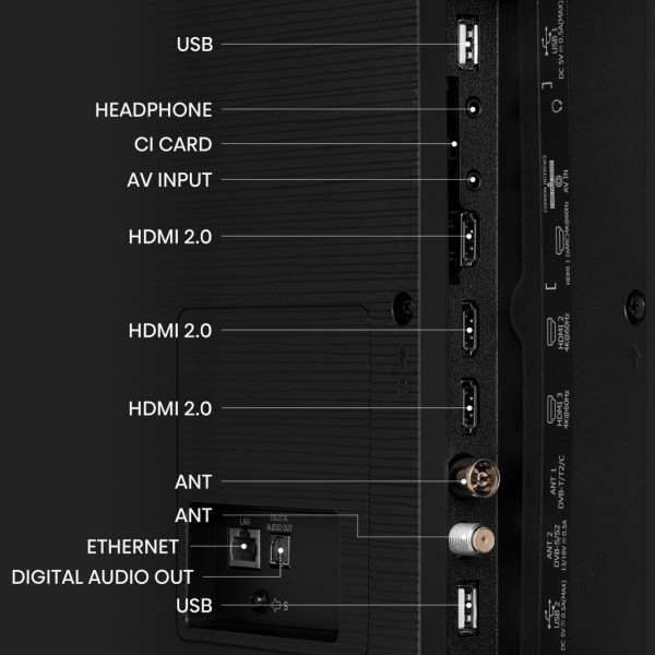 Televisión Hisense QLED 4K 75