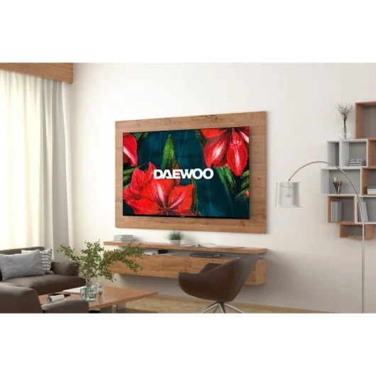 Televisor 43 Pulgadas QLED Daewoo D43DM55UQPMS 4K Smart Tv Android 11
