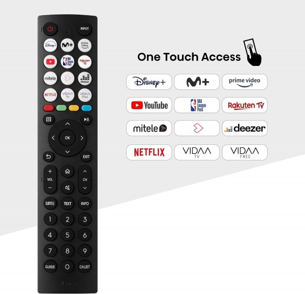 Televisor LED Hisense 40A4N, Pantalla de 100 cm (40'') full HD, Smart TV, F