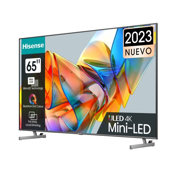 Televisor Mini LED Hisense 55U6KQ Pantalla de 164 cm 65'' Ultra HD 4K Smart TV
