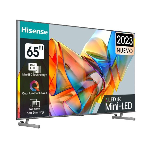 Televisor Mini LED Hisense 55U6KQ Pantalla de 164 cm 65'' Ultra HD 4K Smart TV