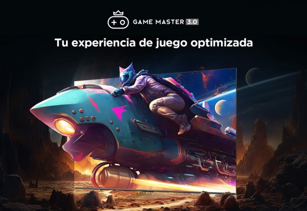 Televisor TCL 4K 98 QLED Pro con Google TV y game Master 3.0 98C655