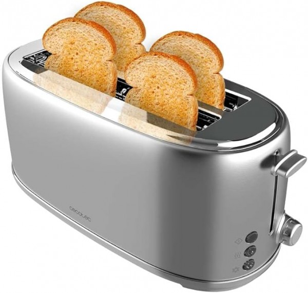 Toast&Taste 1600 Retro Double Inox Tostadora