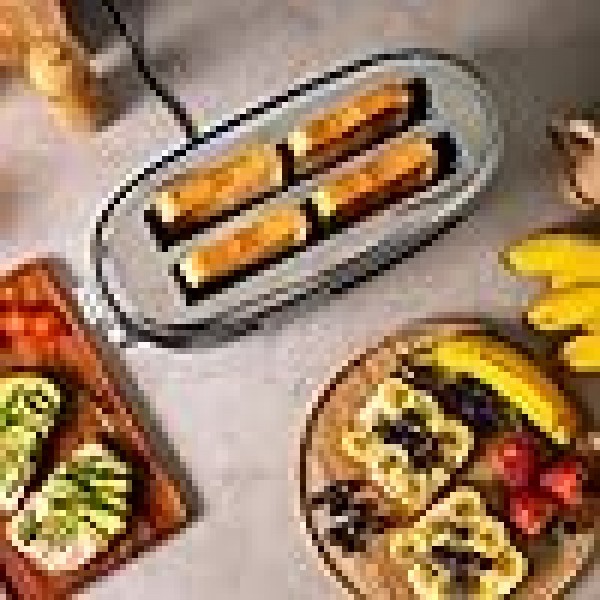 Toast&Taste 1600 Retro Double Inox Tostadora