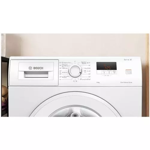 Lavadora de carga frontal Bosch WGE03200EP, Blanco, 8kg, 1200 rpm, A