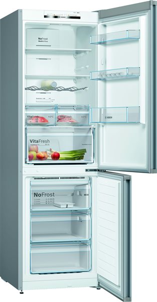 Frigorífico Bosch KGN36VIEA combi 186 x 60 cm E No Frost acero inox