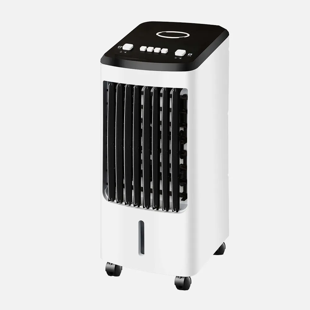 Climatizador Evaporativo Impala Blanco/negro 80w 3vel 4litros Oscilante,portatil C/acumula