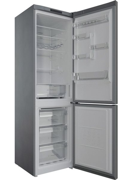 Indesit INFC9TI22X Frigorífico Combi 202.7x59.6cm NoFrost Clase E Inox