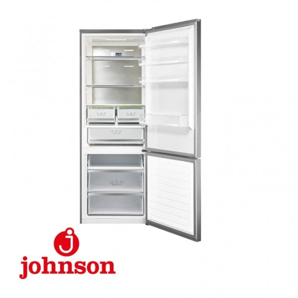 Frigorífico Combi Johnson JRC197FX Clase A+/F Inox 188x70cm