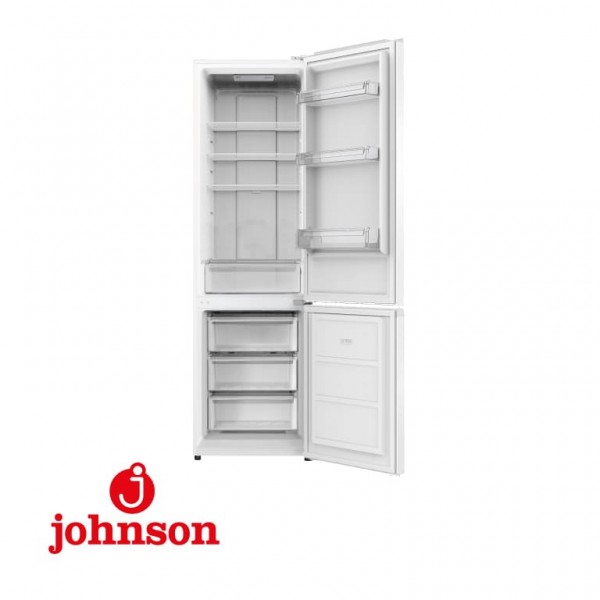 Frigorífico Combi Johnson JRC200ENW No Frost Clase E Blanco