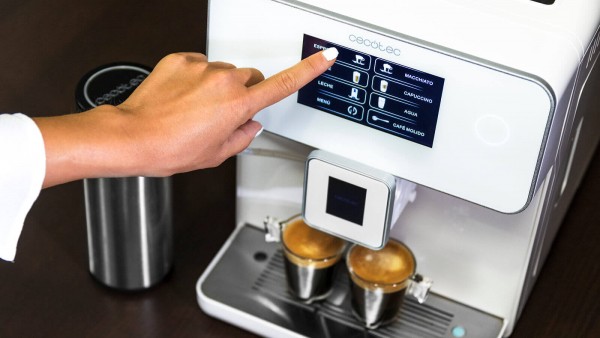 Cafetera superatomática POWER MATIC-CCINO 8000 TOUCH SERIE BIANCA