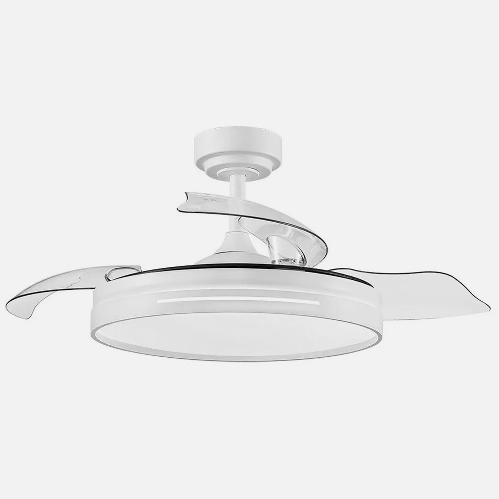 Ventilador Dc 48w Micenas Blanco 3asp.91d 6vel 4800lm 3000-4500-6000k 