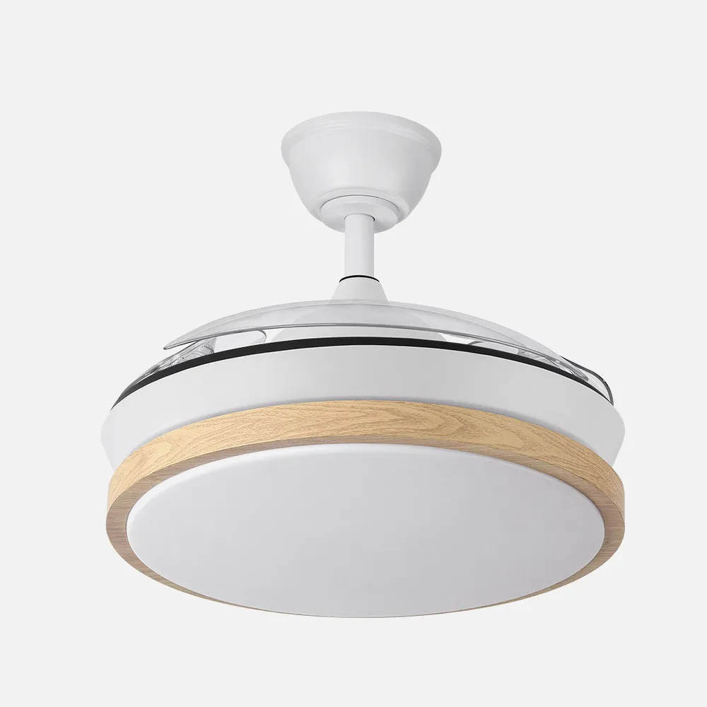 Ventilador Dc Evros Blanc/hay 72w 6120lm 91d 3aspas Desplegables 3000-4000-6000k 