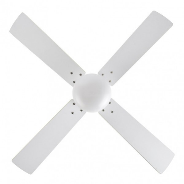 Ventilador de Techo SOFIA 2XE27 blanco 4 aspas blanca haya 40x107 control remoto temporiza