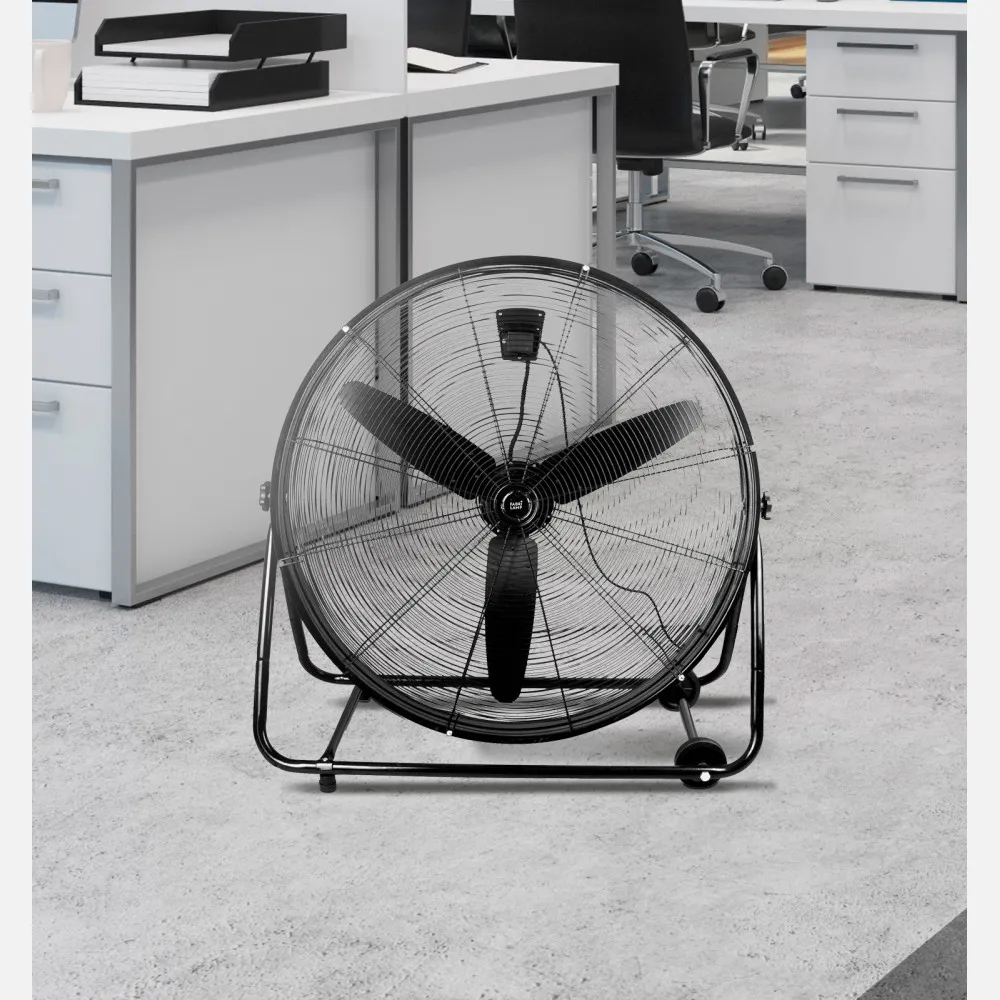 Ventilador Industrial Vendaval 360w Negro 87d 3 Velocidades 92,5x95x42 Cm Orientable