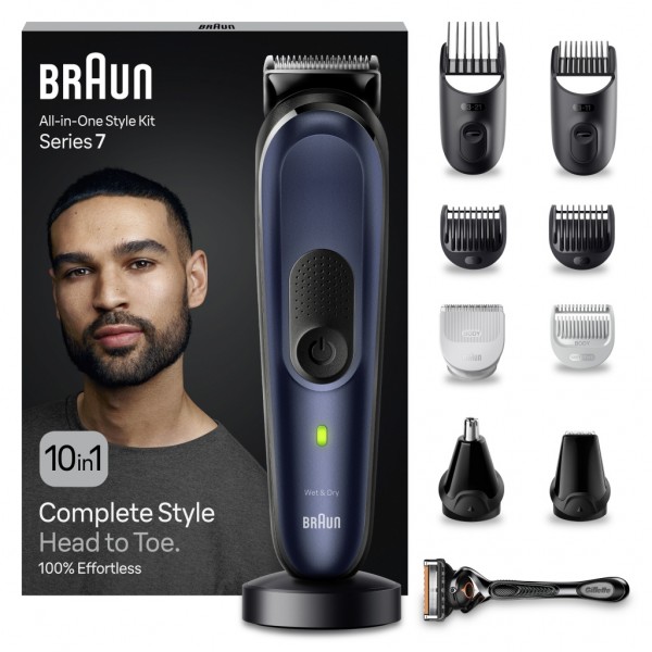 Afeitadora Braun MGK7421, Body groom multi
