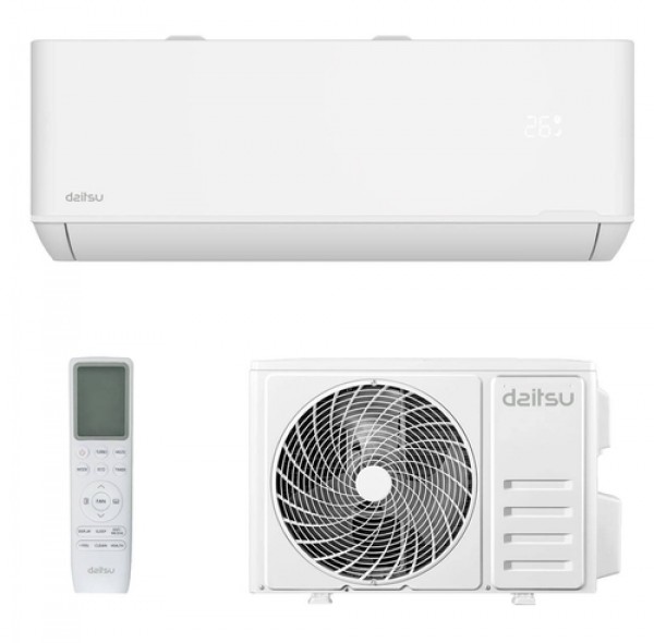 Aire Acondicionado Split Daitsu DS12KTP4 A++/A+ 2514 frig/h, 3096 kcal/h Blanco