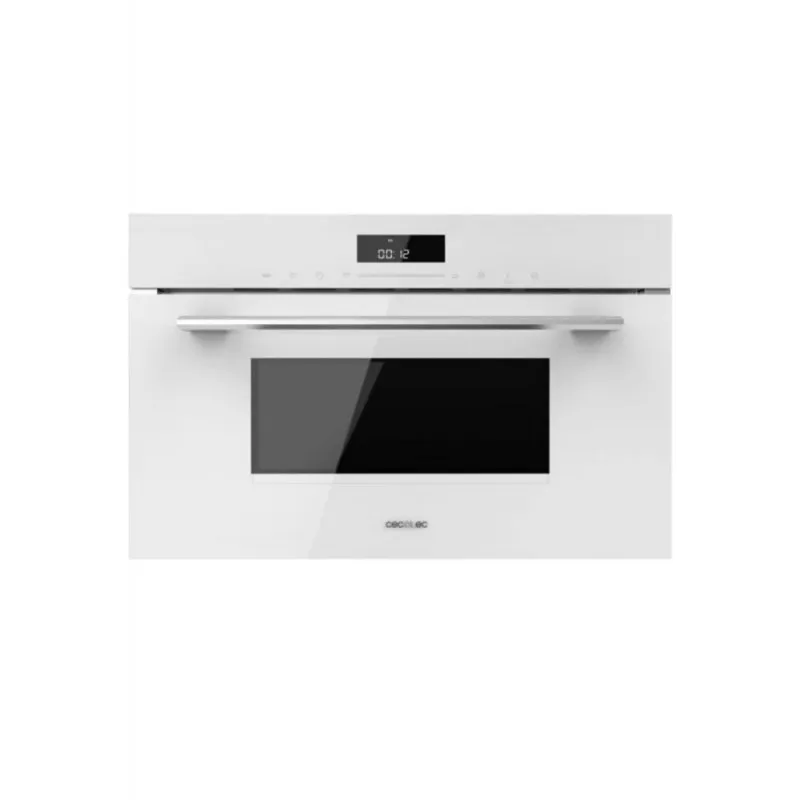 Bolero Hexa MW703800 Glass White Horno Integrable Compacto 38,2x59,5x50cm