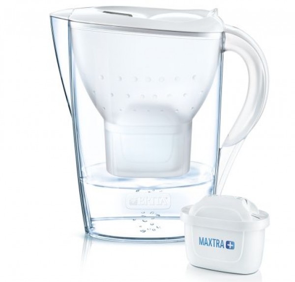 Brita 1039164 filtro de agua Filtro de agua para jarra 2,4 Lts Transparente Blanco