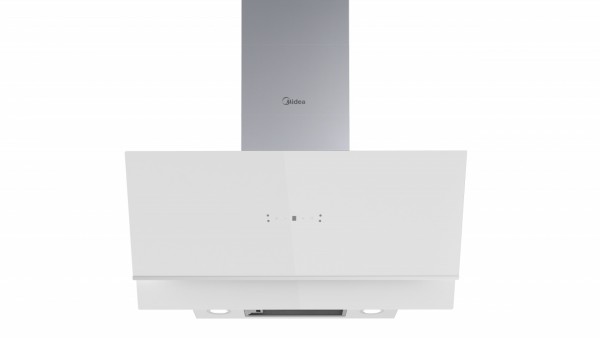 Campana decorativa Midea 17900059, Blanco, 90 cm, 800 m³h, A