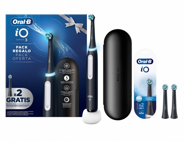 Cepillo Dental Braun Oral-B IO3 NEGRO REFILL