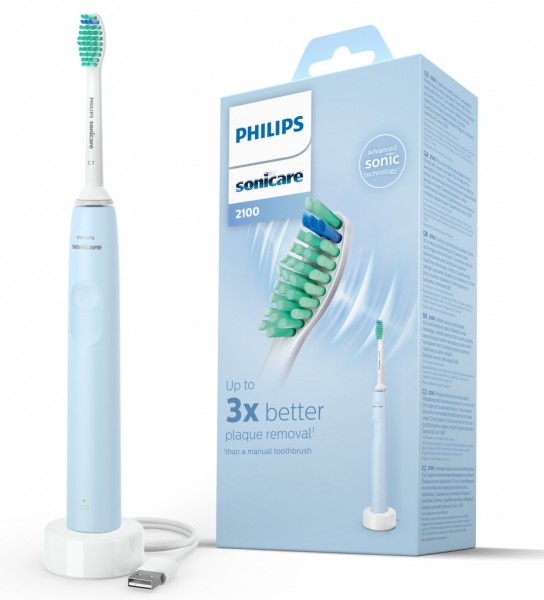 Cepillo dental eléctrico Philips sónico Sonicare 2100 Series HX365112