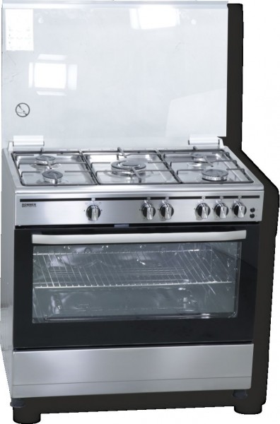 Cocina Rommer ROMMER CHG960XFG BUT Inox 5 fuegos Horno gas