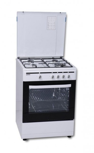 Cocina Rommer VCH461FGBUT 4 fuegos con Horno Gas Bunato