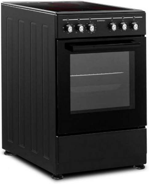 Cocina con Horno Infiniton CC-B550V3 Vitroceramica 3 Fuegos con Horno electrico 43 lts