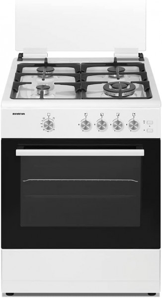 Cocina de Gas Infiniton CC60BLE Ancho 60cm 4 zonas con Horno a Gas Butano y Natural