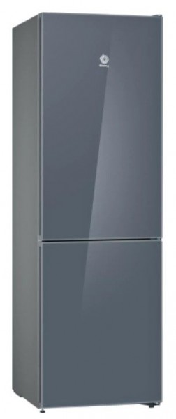 Frigorífico Combi Balay 3KFD565AI Cristal gris antracita 186x60cm No Frost D