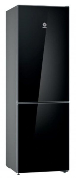 Frigorífico Combi Balay 3KFD565NI Cristal negro 186x60 cm No Frost D