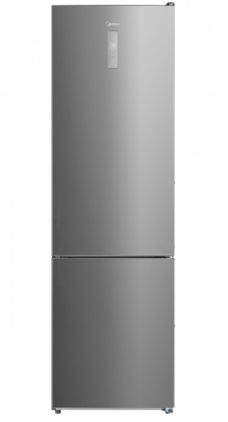 Frigorifico Combi Midea MDRB489FGE02OE, Inox, 201x60 cm, No Frost, E