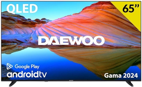 Televisor DAEWOO Smart Tv 65DM73QA 65¨4K UHD QLED Android 11