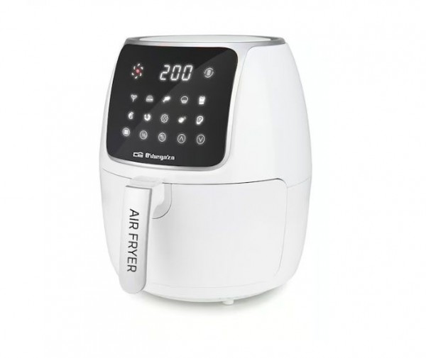 Freidora sin Aceite Orbegozo FDR64 Blanco Negro 1500w 4 Litros