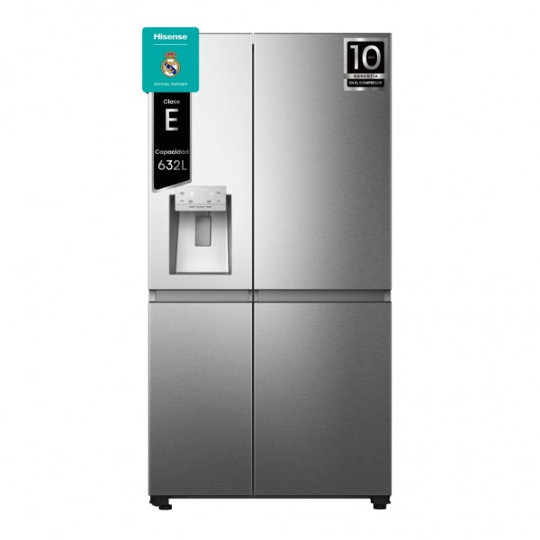 Frigorífico Sbs Hisense RS818N4TIE1 179x91cm E Dispensador