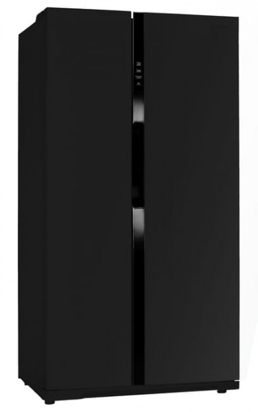 Frigorífico Americano Side By Side Infiniton SBS-719BG Cristal Negro 1,77 x 91cm No Frost 