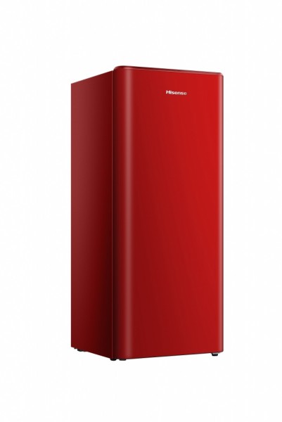 Frigorífico 1 puerta Hisense E RR220D4BRE, Rojo, 126x51cm, E